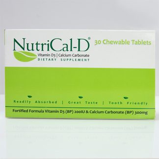 NUTRICAL-D Chewable Calcium & Vitamin D Tablets 30's - Organiq Pakistan